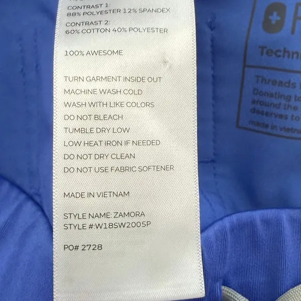 Figs Technical Collection Zamora Scrub Pants Size Small Womens Blue - Image 7