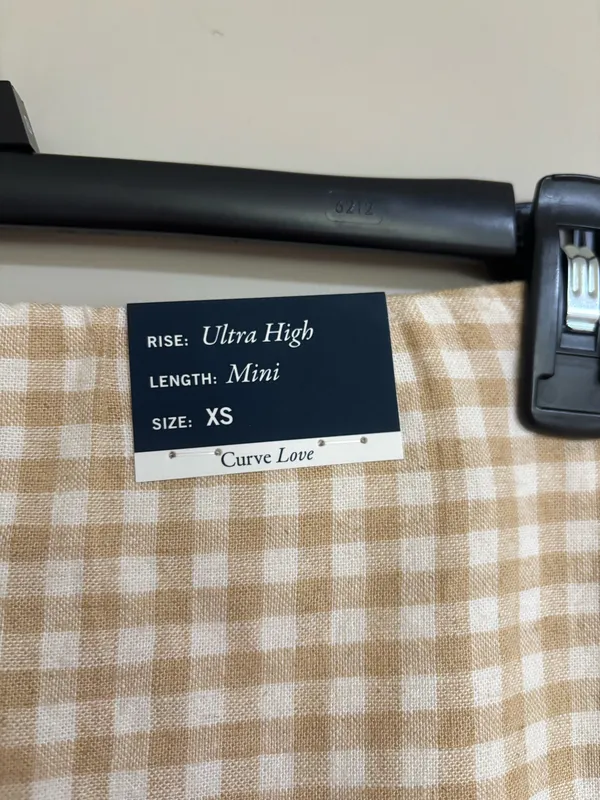 Abercrombie Gingham Mini Skirt - Image 3