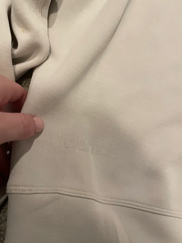 Lululemon Perfectly Oversized Cropped Crew Softstreme - Image 3
