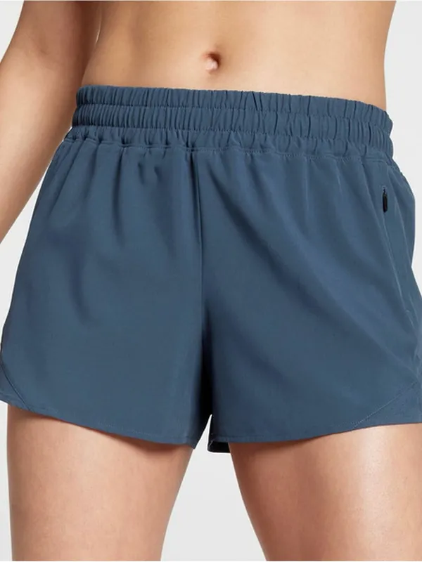 Calia by Carrie NWT Infinity Shorts Lined Running Shorts, Blue, Size L - Image 2