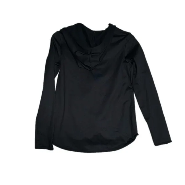 Under Armour Womens Warm Black Cold Gear Hoodie Jacket w/ Pockets Sz L MSRP $88 - Image 2