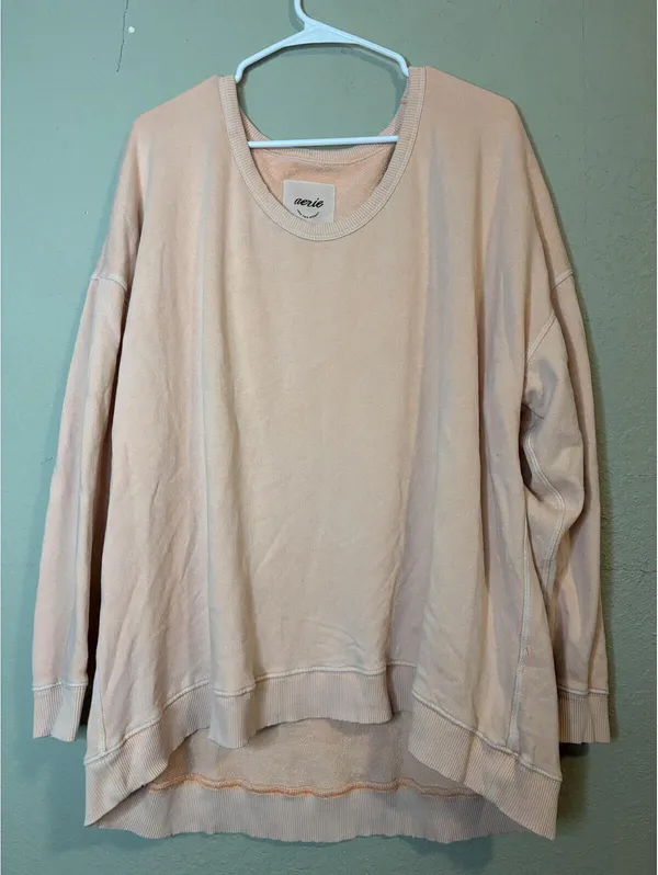 Aerie Feeling the Heat Graphic Oversized Sweatshirt Pullover Size XL - Image 3