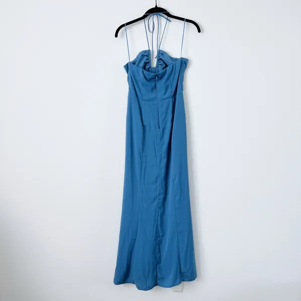 Abercrombie Halter Maxi Plunge Dress - Image 4