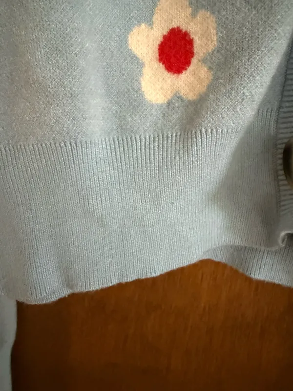 Daisy sweater Blue - Image 3