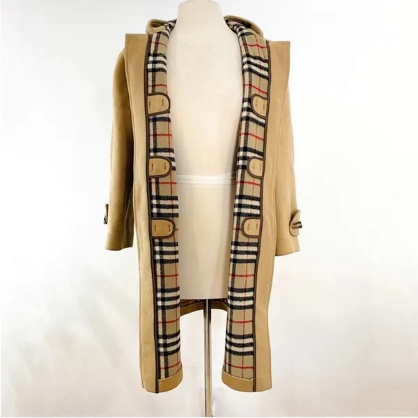 Burberry Brit classic toggle wool duffle coat EUC - Image 2