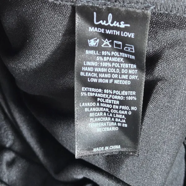 Lulus Fabulous Phenomenon Black White Strapless Bow Midi Dress Wedding Guest - Image 7