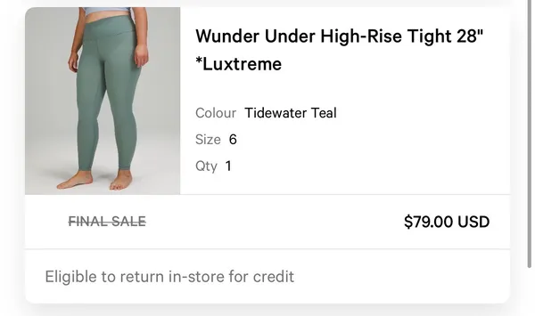 Lululemon Winder Under High-Rise Leggings - Image 3