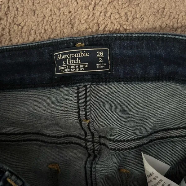 Abercrombie Simone high rise super skinny 2L‎ - Image 8