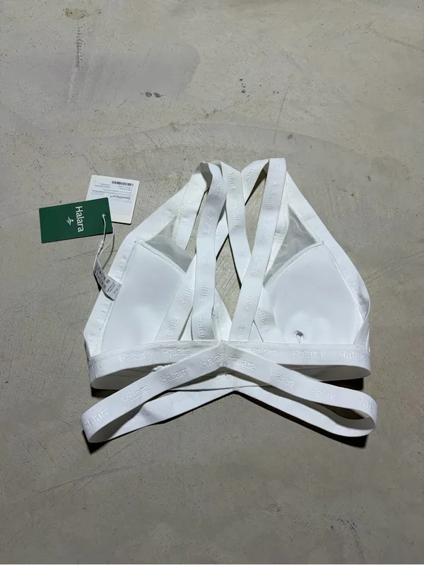 HALARA NWT Speedwave White Multi-Strap sports bra small - Image 9