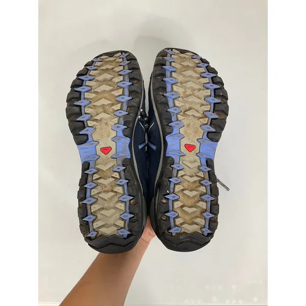 Salomon Ellipse 2 Aero Women Hiking Shoes Blue‎ Grey 379206 Size 10 - Image 6