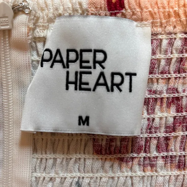 Anthropologie Paper Heart Fresh Fruits Maxi Dress Womens 4 Tropical Linen Blend‎ - Image 11