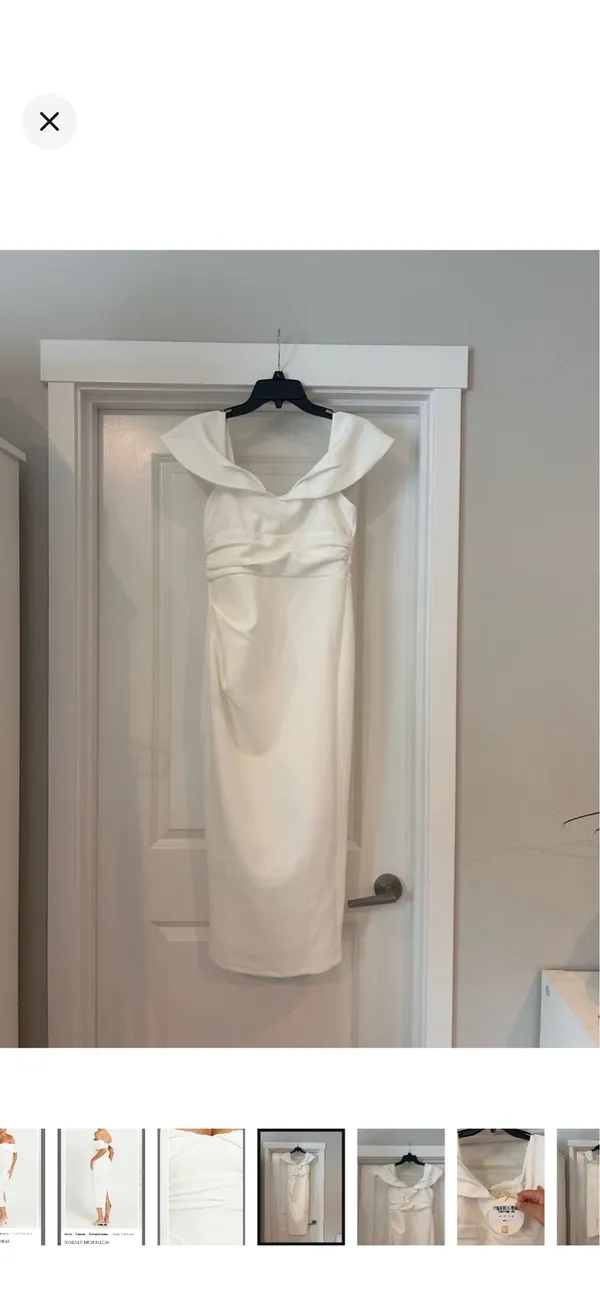 New Here Comes The Sun White Dress - Image 5