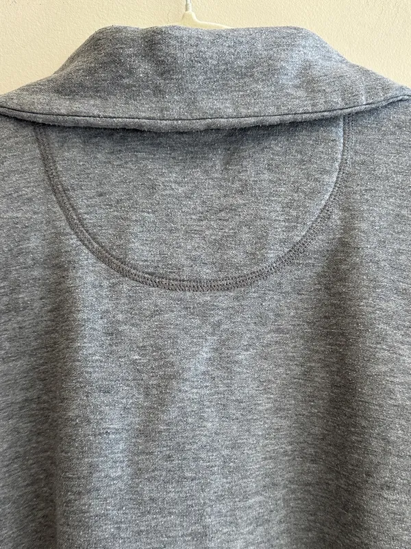 Free Assembly Quarter Zip Grey Sweatshirt, Athleisure, Size XXXL - Image 16