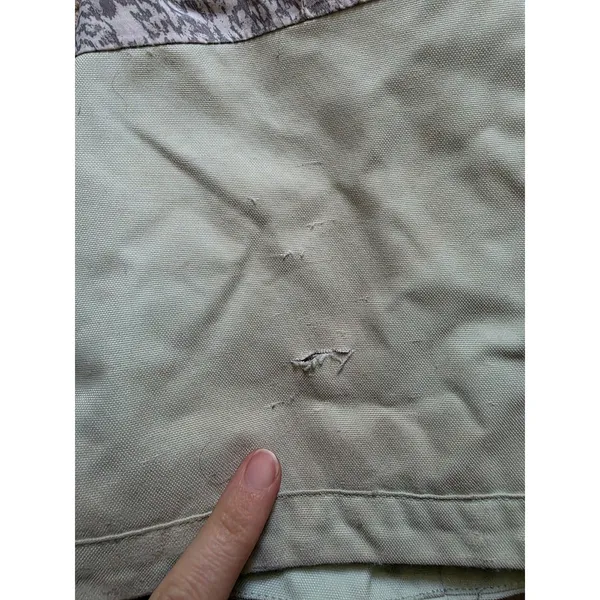 Patagonia Ski Pants RECCO Women's Teal Gray Size 30" Flaws To Leg Cuffs - Image 3