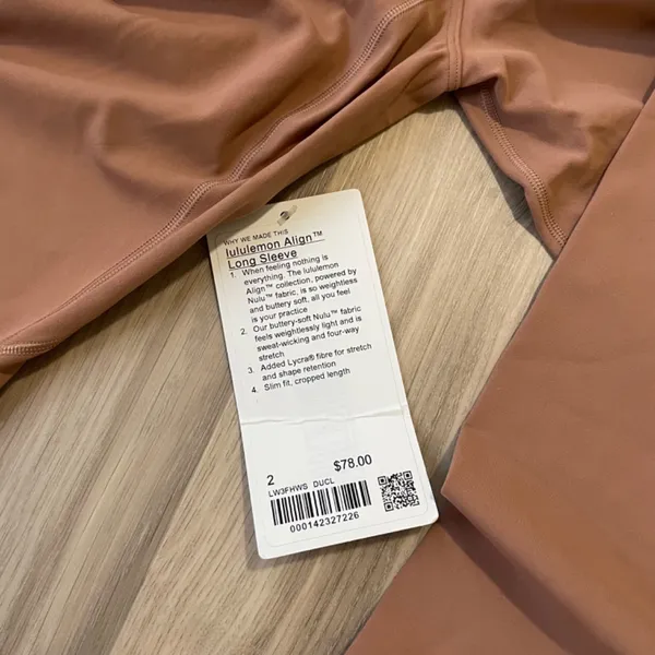 NWT Lululemon Align Long Sleeve Shirt - Image 5