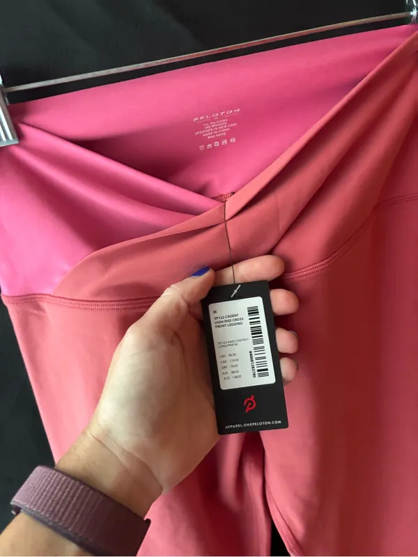 NWT Peloton High-Rise Cross Front Leggings - Image 10