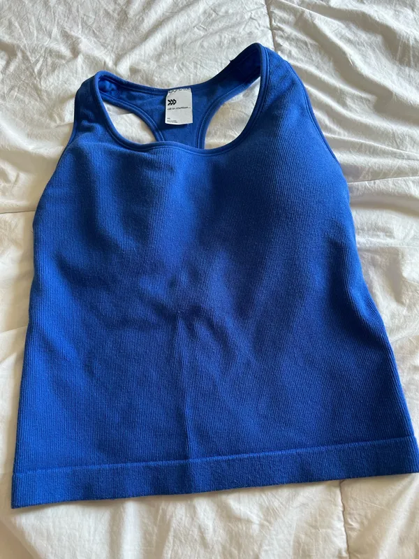 Xhilaration Racer back padded workout top - Image 3