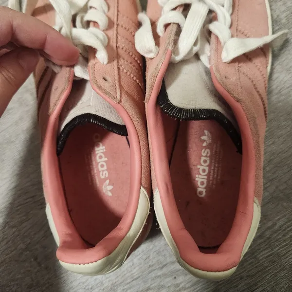 Adidas Pink Campus Sneakers Size 7 - Image 7