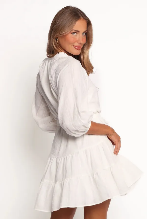 Petal & Pup Dress White - Image 5