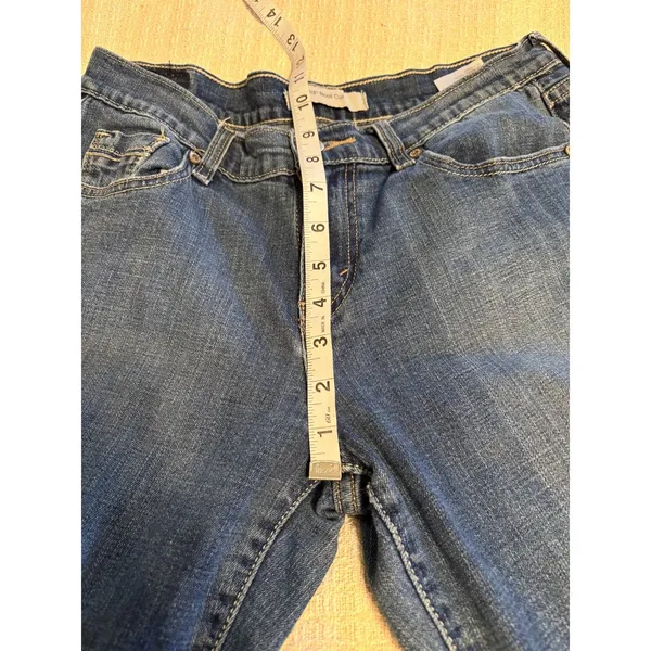 Levi’s 515 Boot Cut Jeans Womens 8 Medium Wash Denim Classic Fit Stretch 29/30 - Image 8