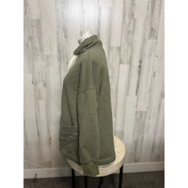 Free assembly Green hoodie Green Size L - Image 4