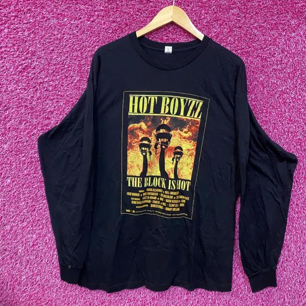 Hot Boyzz 49ers The Block is Hot Long Sleeve T-Shirt XL - Image 3