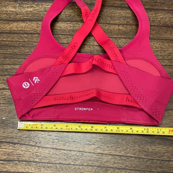 Lululemon Adapt the Strap Bra | Lululemon x Barry’s Ruby Red | Size 6* - Image 6