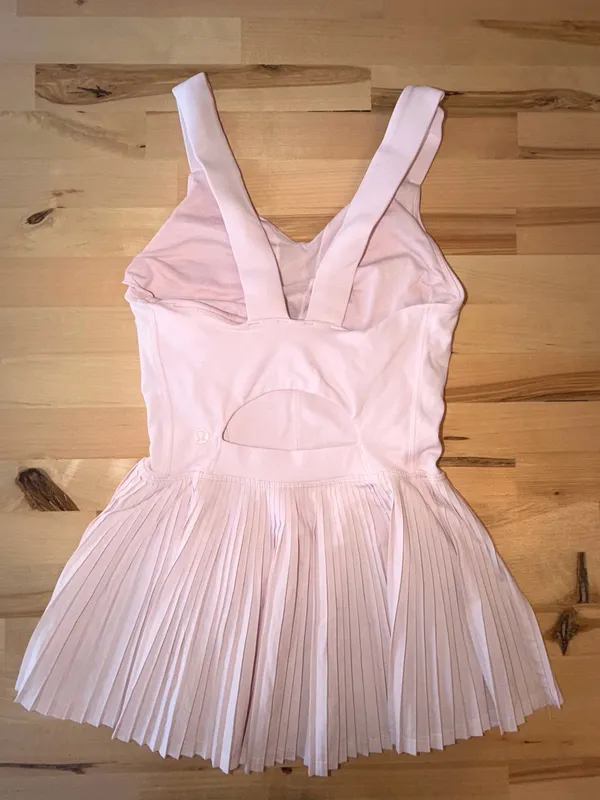Lululemon City Tank Pink Pleated Peplum Top - Image 2