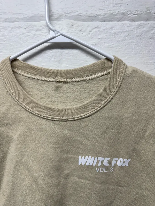 White Fox Tan Crewneck - Image 4