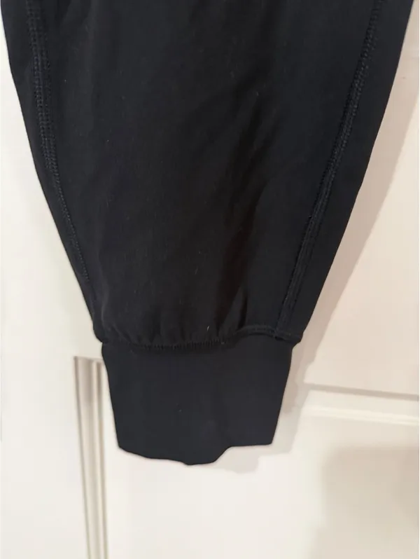 Lululemon Black High Waist Jogger Pants Size 2 - Image 3