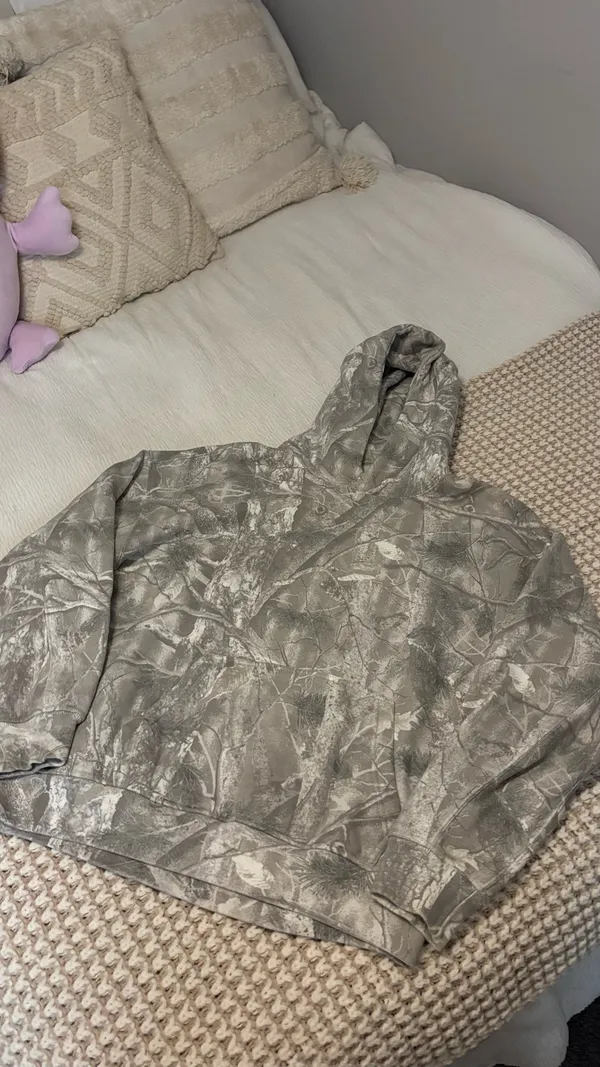 Abercrombie Hoodie Camo Essential Popover - Image 4