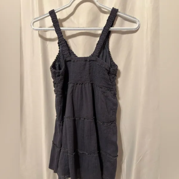 Athleta tiered boho sundress Crochet top XS - Image 9