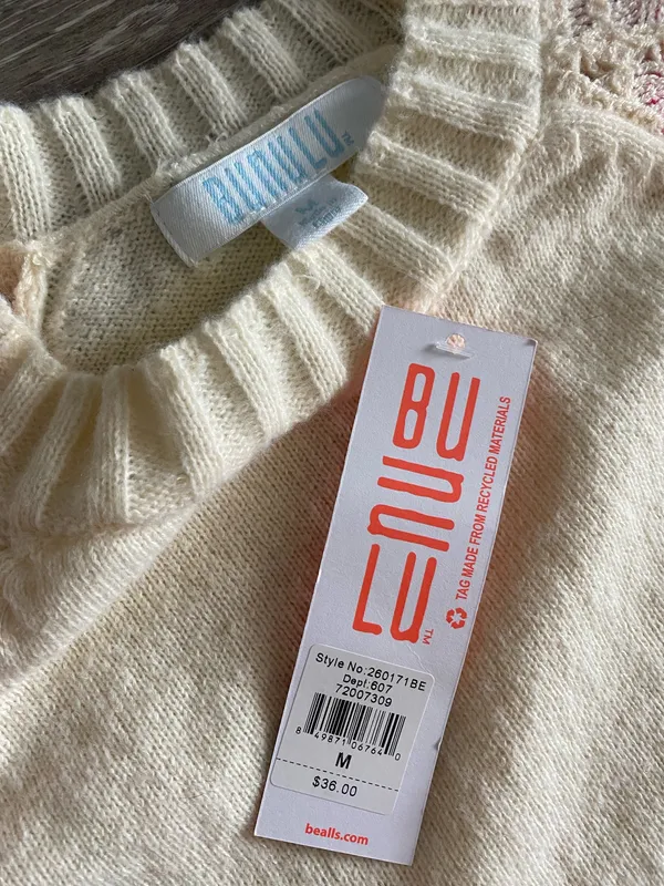 Bunulu embroidered floral sweater - Image 3