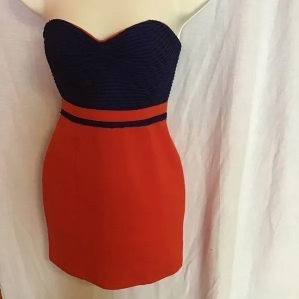 Silence + Noise Urban outfitters bright strapless body con dress - Image 10