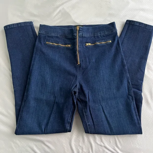 Urban Outfitters BDG Suzie High-Rise Zip-Front Skinny Jean - Image 7