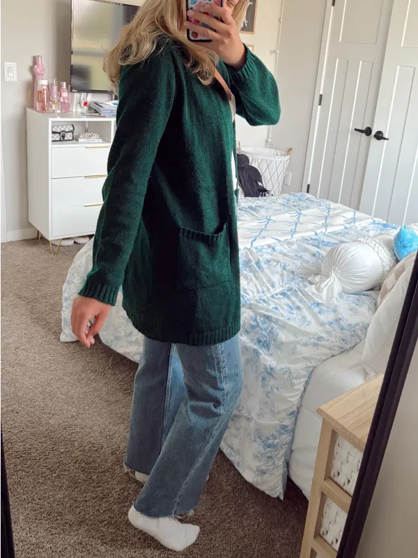 TJ Maxx Cardigan Sweater With Pockets - Image 4