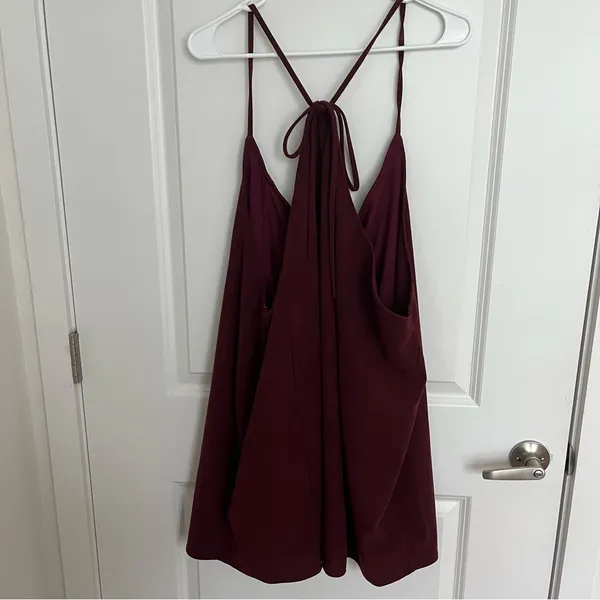 NEW Arula Burgundy Skirtall Dress Plus Size A / 1X NWT - Image 6