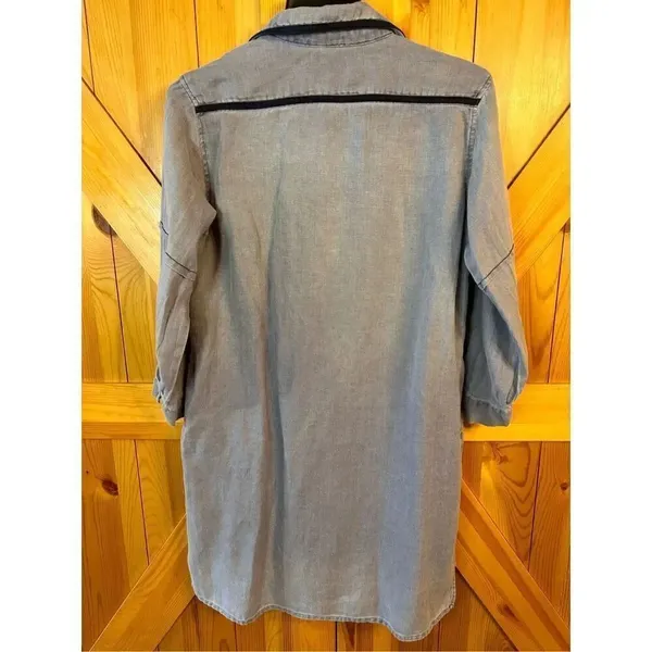 Free People Blue/Gray Dress size XS (3952)Read - Image 8