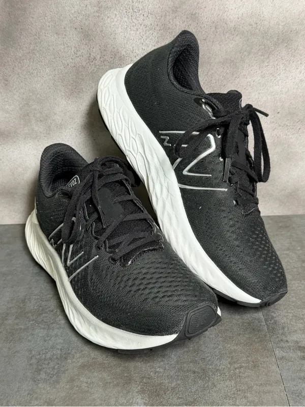New Balance Fresh Foam X EVOZ V3 Women's Sneakers Black/Silver Metallic Size 9B - Image 12