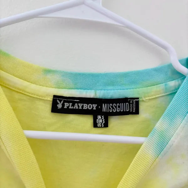 playboy x missguided tie dye tee - Image 3