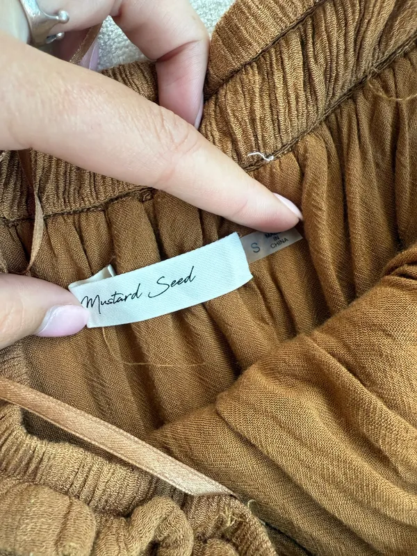 Mustard Seed Strapless Romper - Image 3