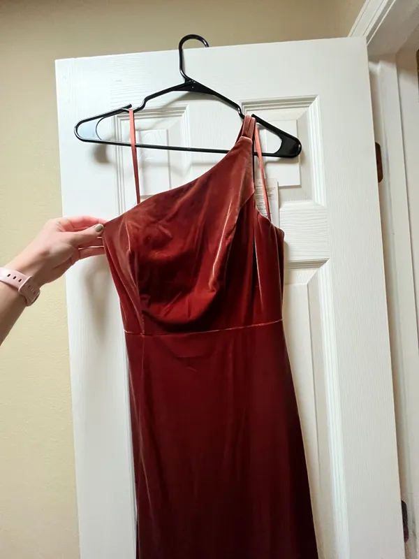 Revelry Dress Orange Size 4 - Image 5