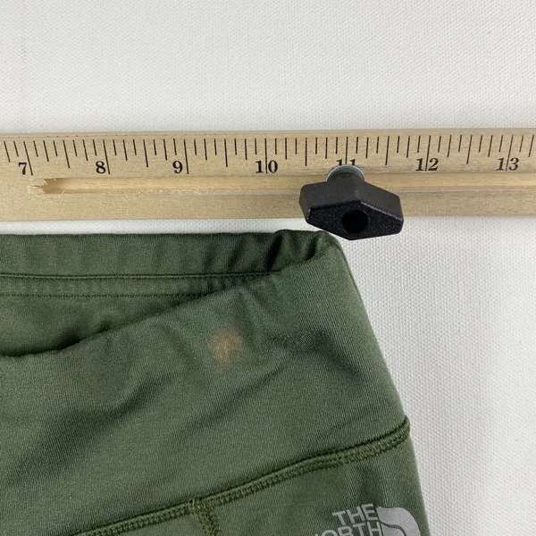 The‎ North Face Leggings Women's XS Green 28" Inseam Scrunched Mid Rise Ladies - Image 7