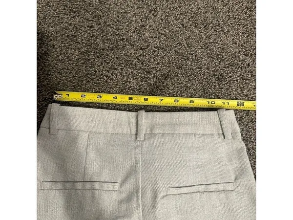 H&M Women Grey Slim Ankle Pants Size 0 - Image 5