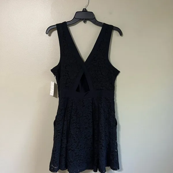 NWT free‎ people lovely in lace mini dress M - Image 3