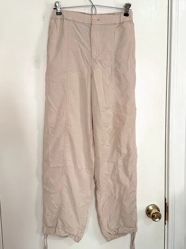 VUORI Coastline Milkweed Cream Pants 100% Lyocell Size Small LIKE NEW Small - Image 5