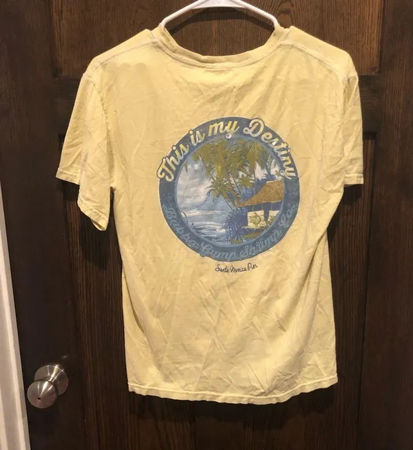 Comfort Colors Bubba Gump Shrimp Company T-Shirt Size small - Image 4