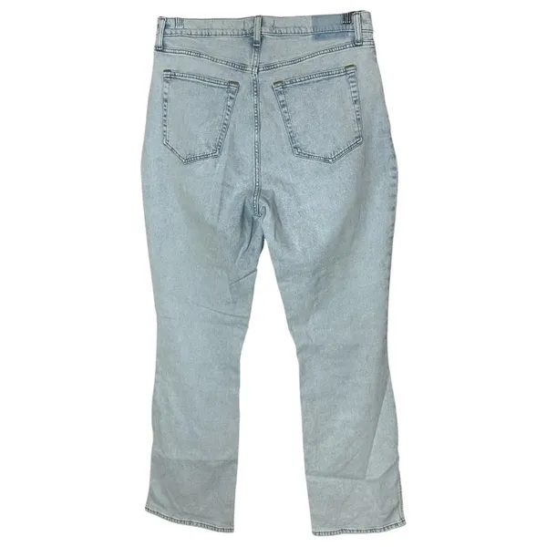 Abercrombie & Fitch Curve Love Slim Straight Jeans Size 32 / 14 - Image 5