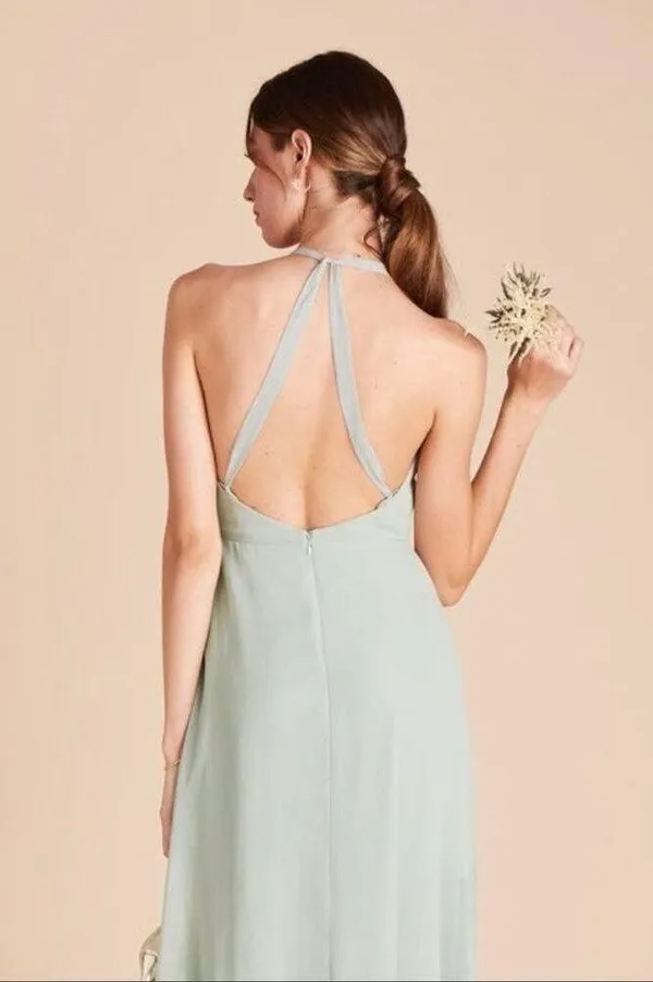 Birdy Grey Moni Convertible Bridesmaids Dress In Sage Green XS NWT - Image 4