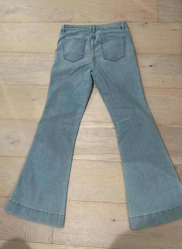 Fade to Blue Light Wash Bootcut Jeans - Image 2